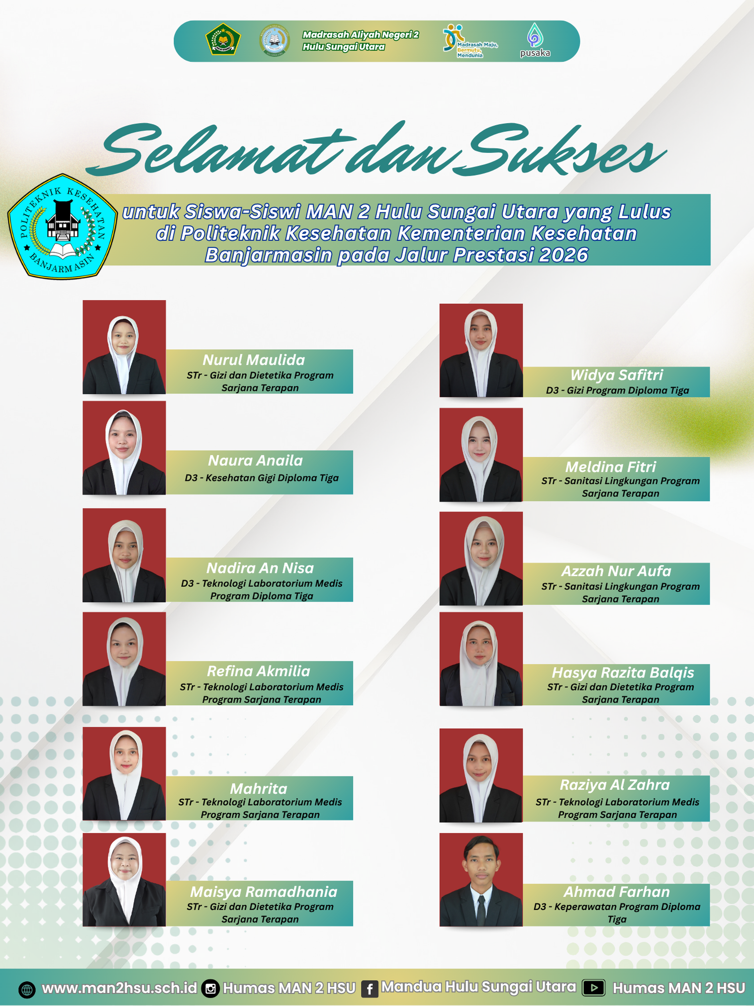 Siswa Lulus SNBP Poltekkes 2026